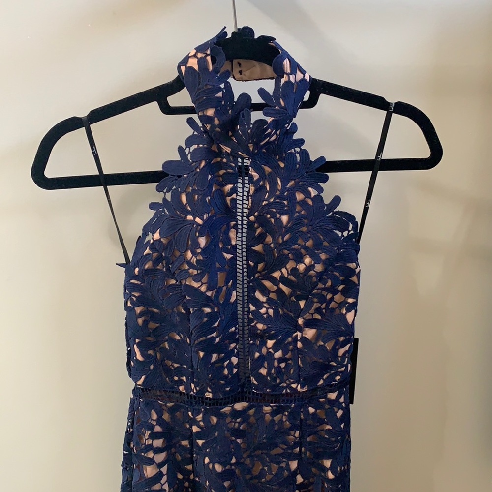 Blue Lace Dress